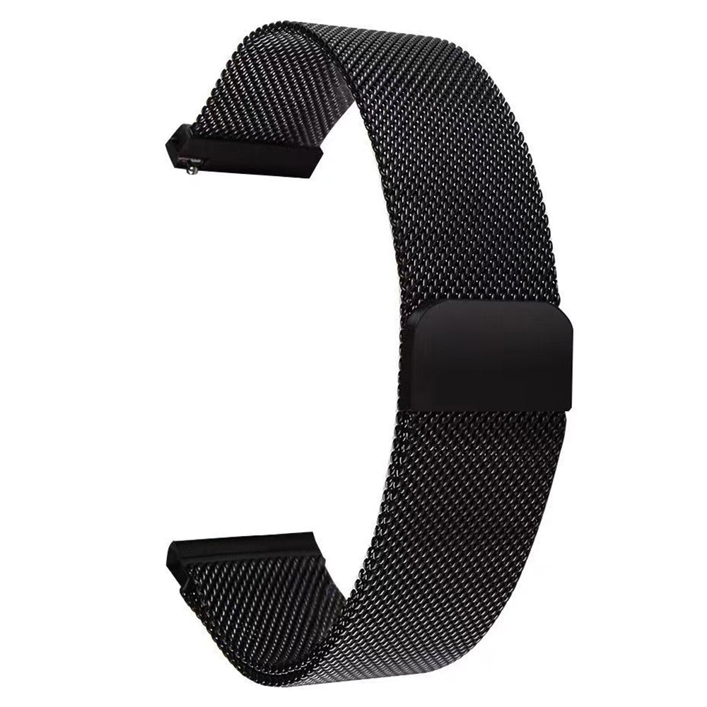 Milanese Mesh Band for Garmin Forerunner 255S Xiaomi Mi Watch 18mm Stainless Steel Magnetic Wristband Milanese Mesh Band for Garmin Forerunner 255S Xiaomi Mi Watch 18mm Stainless Steel Magnetic Wristband
